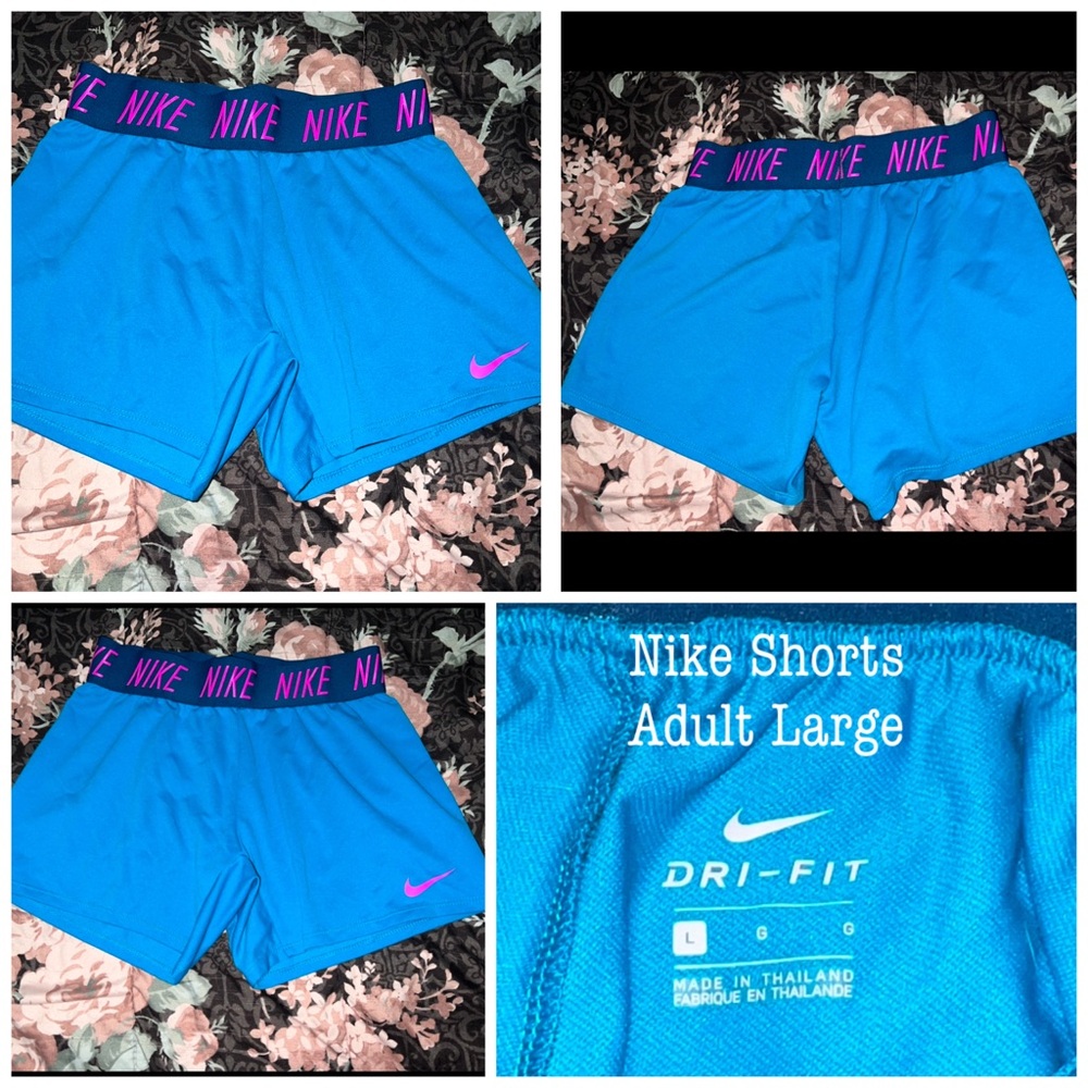 Nike Teal Dri-FIT Athletic Shorts